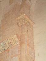 Gourdon, Eglise romane Notre-Dame de l'Assomption, chapiteau (13)